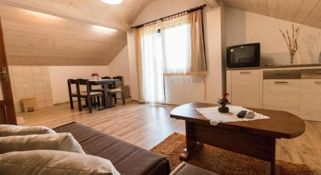 Апартаменты с балконом и с красивым видом из окна Apartmani Prebeg