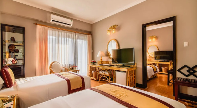 Семейный номер Standard с балконом Huong Giang Hotel Resort & Spa