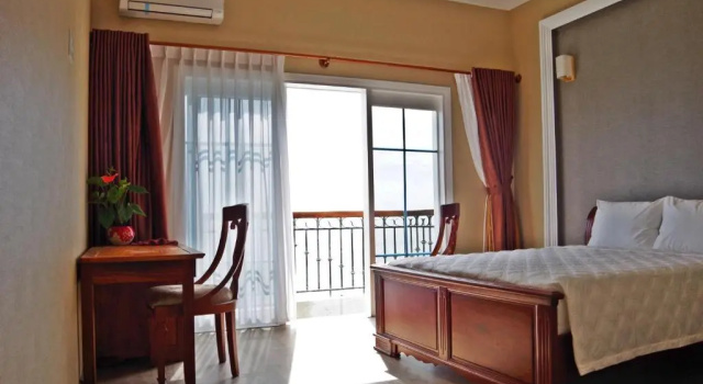 Двухместный номер Deluxe с видом на море Ngoc Chau Phu Quoc Hotel