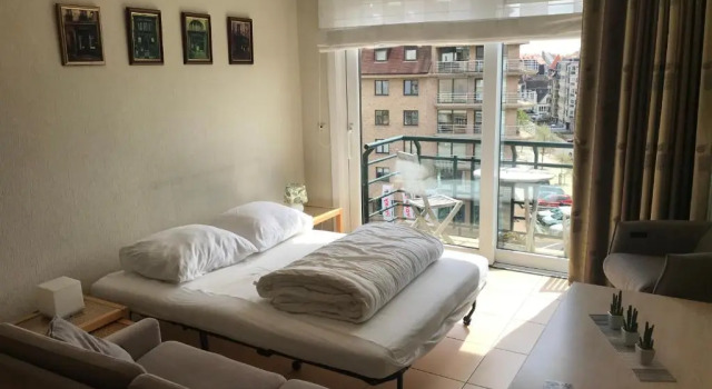 Апартаменты Appartement Pablo met garagebox 50m van zee