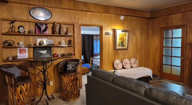 Green Cabin in Big Bear Lake