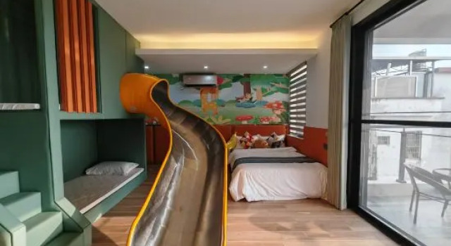Люкс Comfort Qingyuan Fogang Xile Shangpin Wenquan Swimming Pool Homestay