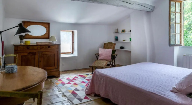 Двухместный номер Standard с видом на горы B&B en Provence - Le Mas Boissol