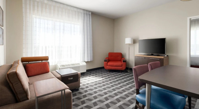 Люкс с 2 комнатами TownePlace Suites by Marriott Lafayette South