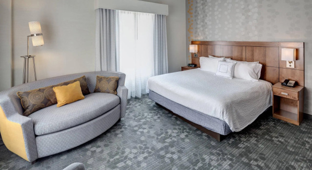 Двухместный люкс Courtyard by Marriott Charlottesville - University Medical Center