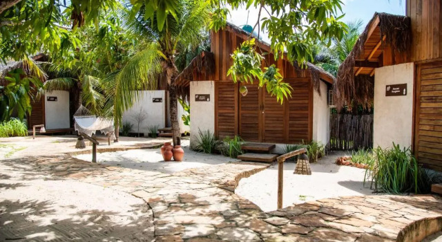 Бунгало с видом на сад La Cozinha Bungalow