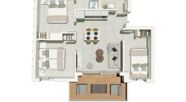Семейные апартаменты с 3 комнатами Mara Boutique Apartments