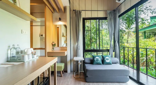 Апартаменты Blu Monkey Pooltara Krabi Hotel & Villas Pet Friendly