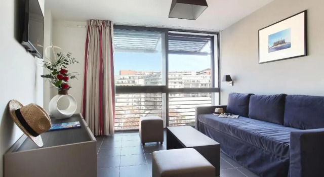 Апартаменты Apparthôtel Odalys City - Marseille Centre Parc Chanot Vélodrome