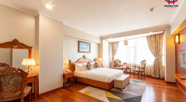 Двухместный номер Deluxe с видом на гавань Huong Viet Hotel Quy Nhon - Beachfront