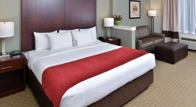Двухместный люкс Comfort Suites Airport Tukwila Seattle