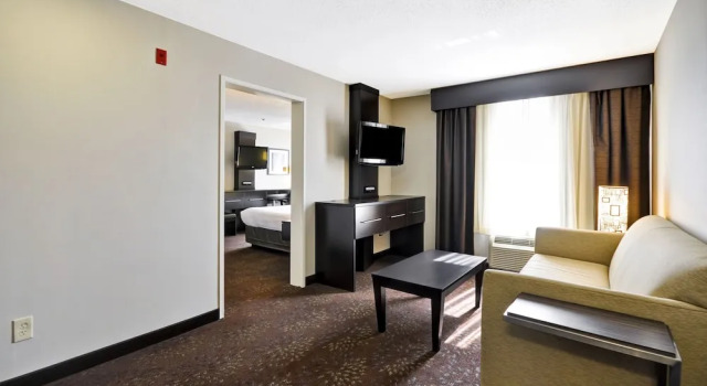 Двухместный люкс c 1 комнатой Holiday Inn Express Romulus / Detroit Airport by IHG