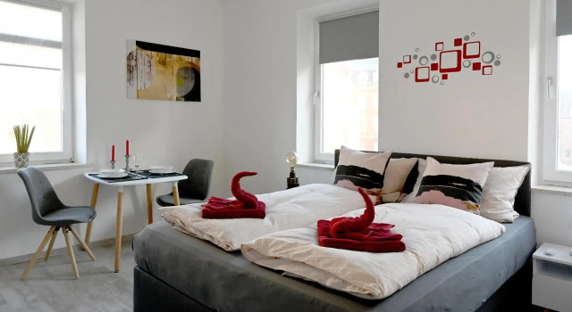 Gemütliches Appartement mit Netflix, Nespresso und Boxspringbett, Забронировать Апартаменты/квартира Апартаменты Аугсбург, рядом с Главный железнодорожный вокзал Аугсбурга, Апартаменты/квартира