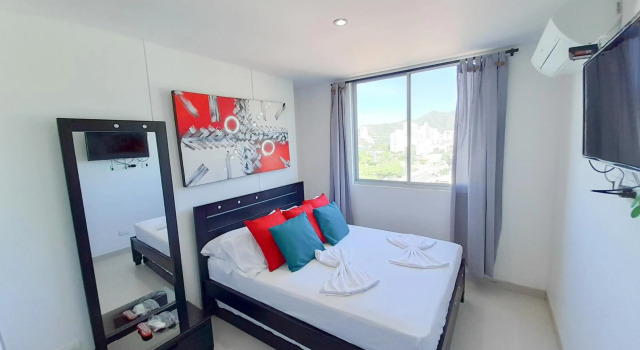 Apartment for Rent in Rodadero, Réserver Appartement Hôtels à Magdalena avec parking, Parking