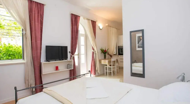 Apartments Vidak - Studio Apartment With Terrace and Sea View -
