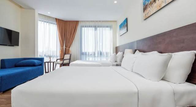 Семейный номер Standard с видом на город Haka Boutique Hotel