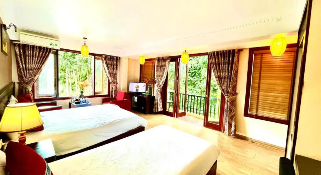 Трёхместный номер Deluxe Sapa Elite Hotel