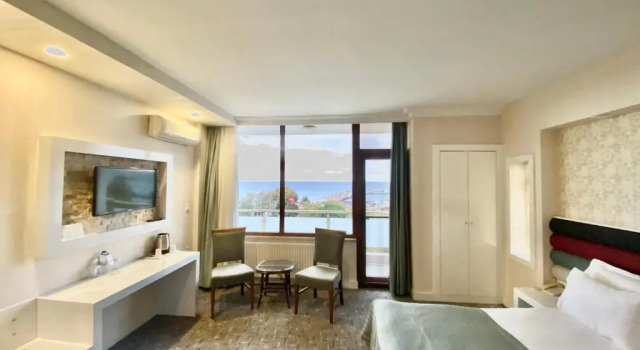 Семейный номер Standard с видом на море Tekirdağ Yat Hotel