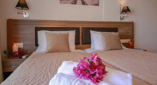 Двухместный номер Superior с видом на море Hotel Yannis Corfu