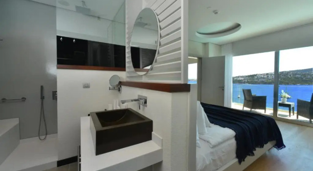Двухместный номер Deluxe с видом на море Cape Bodrum Luxury Hotel & Beach