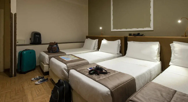 Трёхместный номер Grand Hotel Europa & Restaurant