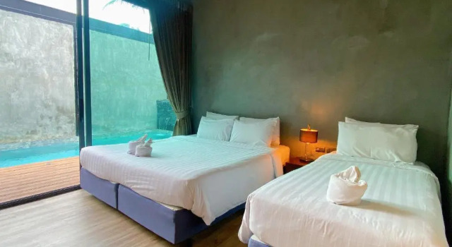 Номер Standard Dojo pool villa