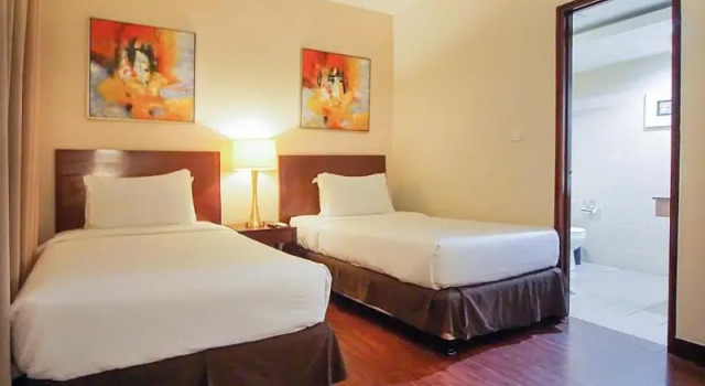 Двухместный номер Deluxe c 1 комнатой с балконом Grand Dafam Ancol Jakarta