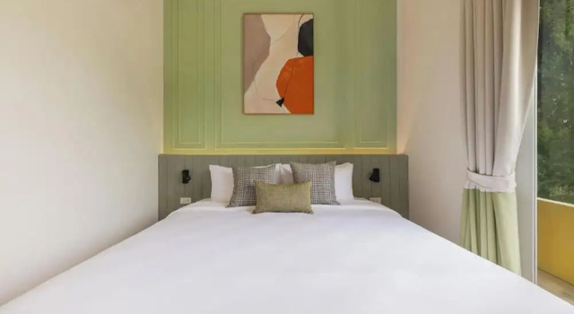 Двухместный номер Deluxe с балконом Upstairs at Ton Ton