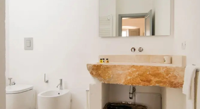 Трёхместный номер Standard с красивым видом из окна Masseria Spesseto