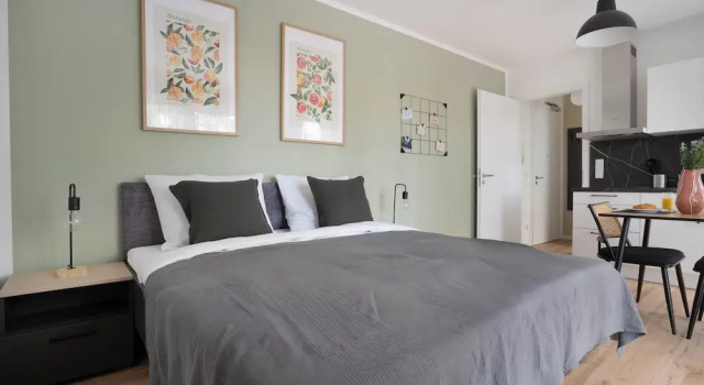 Двухместная студия Deluxe Schöne Apartments in der Innenstadt