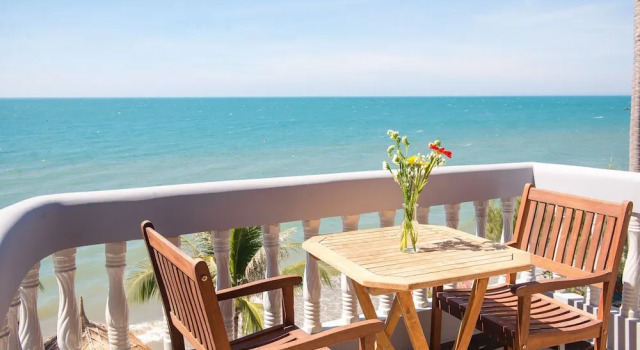 Двухместный номер Deluxe с балконом и с видом на море Viva Beach Resort Mui Ne