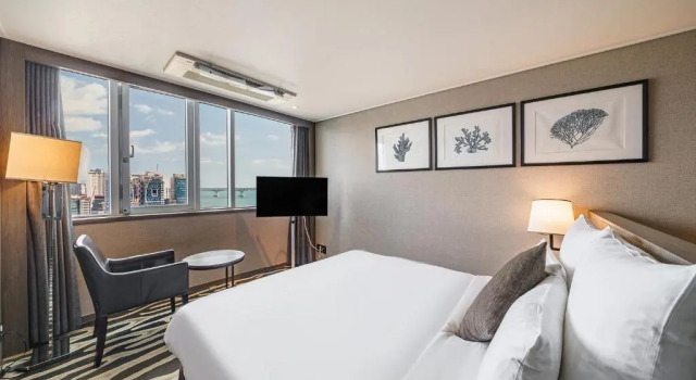 Двухместный номер Deluxe с видом на океан Kent Hotel Gwangalli by Kensington