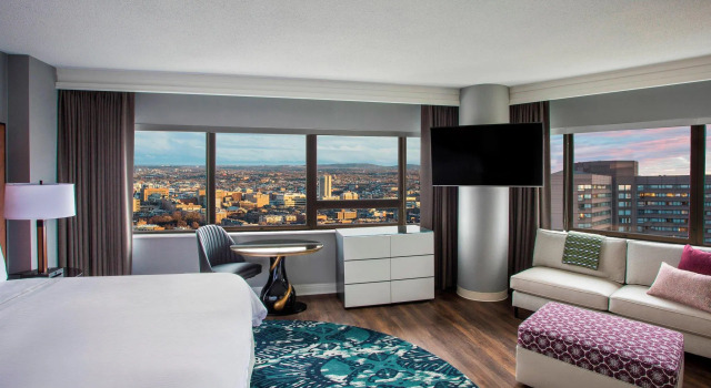 Двухместный номер Corner с видом на город The Westin Copley Place, Boston