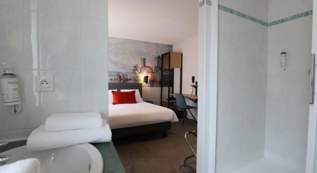 Четырёхместный номер Standard Hôtel la Capelle Millau