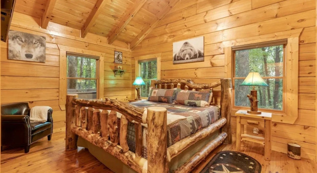 Finding Bigfoot 2 Bedroom Cabin, Забронировать Дом для отпуска Пиджен-Фордж Great Smoky Mountains National Park