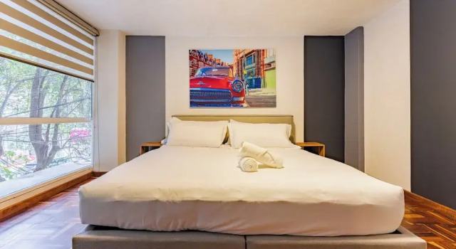Апартаменты с 3 комнатами с балконом Parques Condesa Apartments by VH