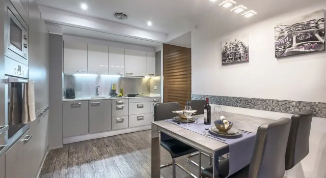 Апартаменты Comfort c 1 комнатой с видом на город Aspasios Catedral Apartments