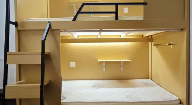 Кровать в общем номере Qingfeng Xulai Apartment Hotel (Changsha Railway Station Subway Exit)