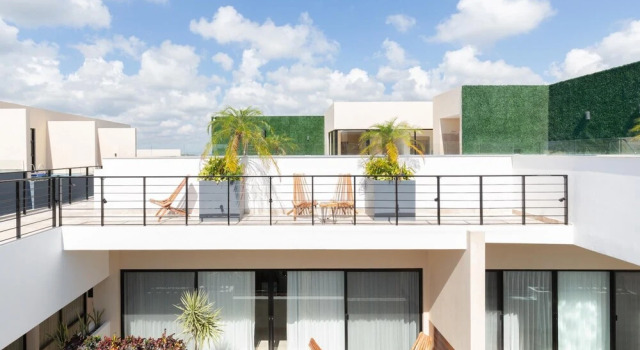 Excellent Modern Apartment in Aldea Zama Movie Theater Rooftop Pool Close to the Beach, Prenota Appartamento Zama 