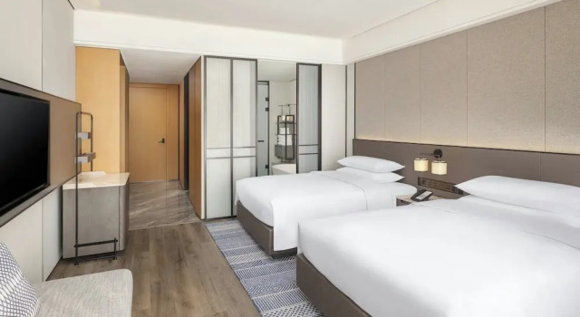 Четырёхместный номер Deluxe Sheraton Pujiang