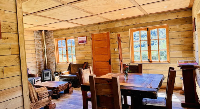 Standard Zimmer 2 Schlafzimmer mit Bergblick Cabañas con tinajas calientes en Parque Guaiquivilo