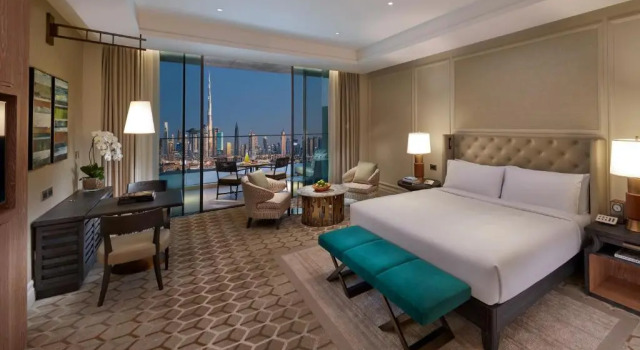 Двухместный номер Skyline View Deluxe Mandarin Oriental Jumeira, Dubai
