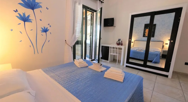 Двухместный номер Standard с видом на море Hotel Alba Chiara SantAndrea Salento