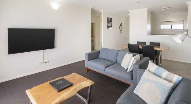Апартаменты с 2 комнатами с балконом Margaret River Beach Apartments