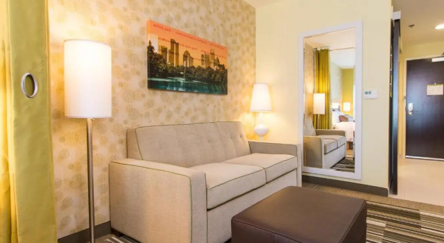 Четырёхместный люкс Home2 Suites by Hilton Atlanta Newnan