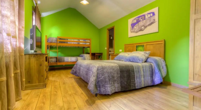 Четырёхместный номер Standard Hostal Rural La Tintoreria