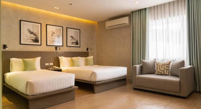 Quadruple famille suite Primeway Suites Cebu