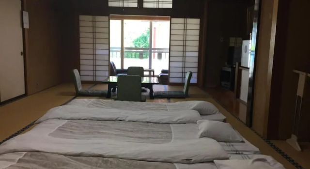 Номер Standard с видом на реку Daymaruya Ryokan