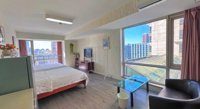 Четырёхместный семейный номер Standard Tiandi Huadian Apartment Youlehui