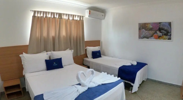 Трёхместный номер Comfort с видом на город Maragogi Suítes